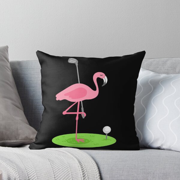 Item preview, Golf Flamingo Golfing Golfer designed and sold by Mealla.