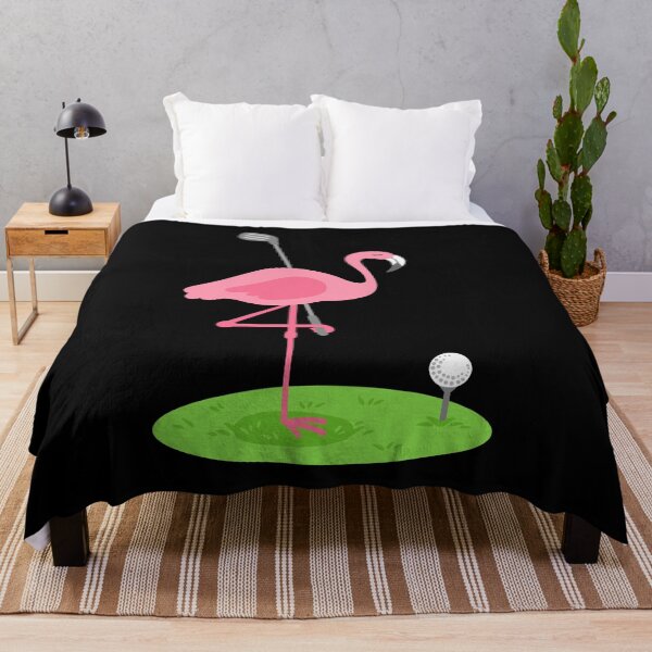Item preview, Golf Flamingo Golfing Golfer designed and sold by Mealla.