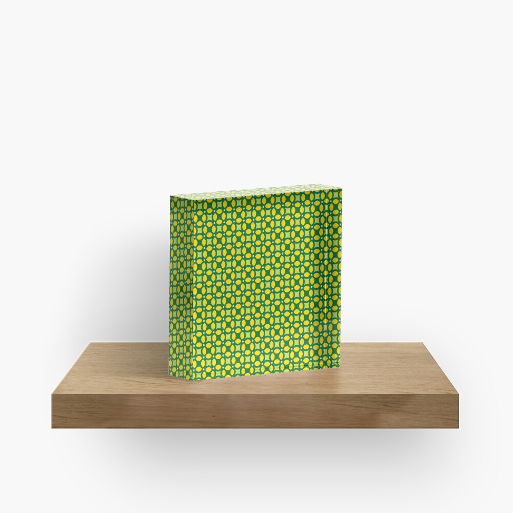 Cheeky Marguerita - Pattern Monster Acrylic Block