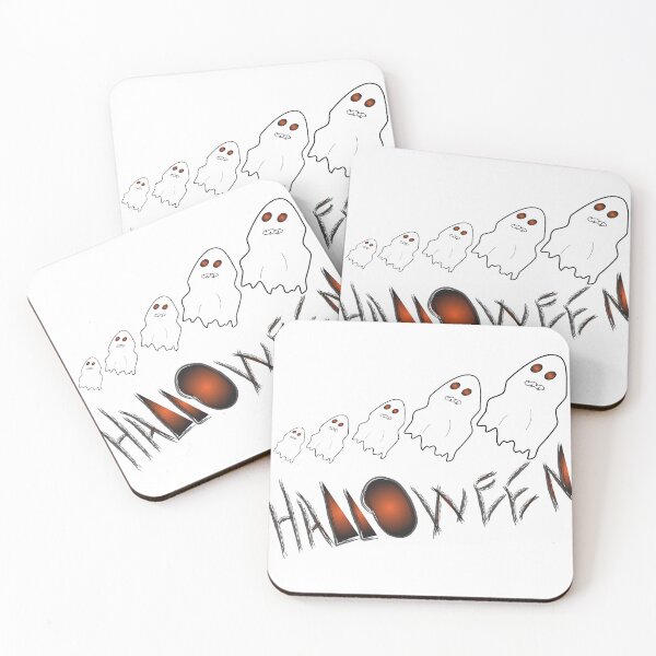 Item preview, Ghosts and the inscription "Halloween" designed and sold by Murza.