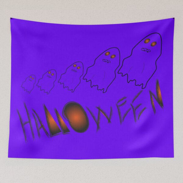 Item preview, Ghosts and the inscription "Halloween" designed and sold by Murza.