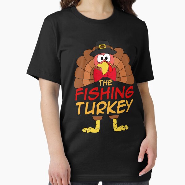 Item preview, The Fishing Turkey Thanksgiving Family Matching Outfits Group Attire designed and sold by onicon.