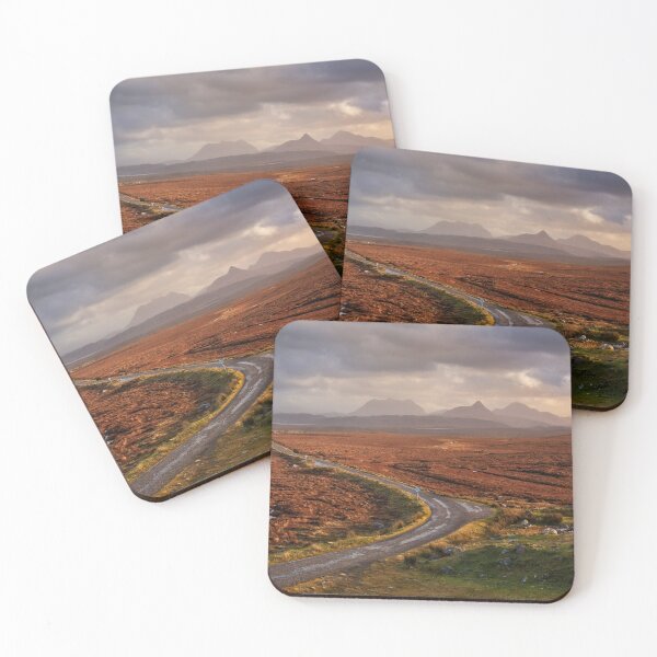 Item preview, Inverpolly Hills Single Track Road Coigach Scotland designed and sold by PhotosEcosse.
