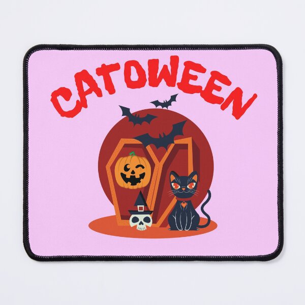 Item preview, Happy Catween Halloween Scary designed and sold by BhavyaBathla.