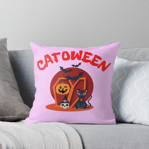 Item preview,  Happy Catween Halloween Scary designed and sold by BhavyaBathla.