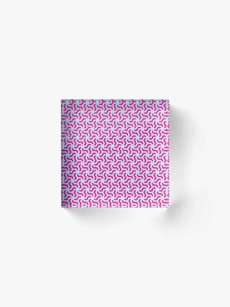 Alternate view of Frozen Berry - Pattern Monster Acrylic Block