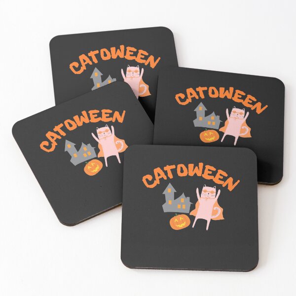 Item preview,  Happy Catween Halloween designed and sold by BhavyaBathla.