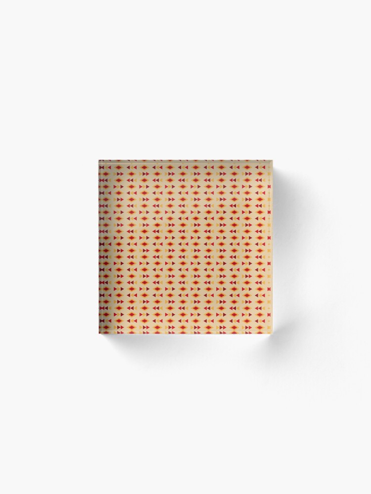 Alternate view of Mediterranean Noon - Pattern Monster Acrylic Block