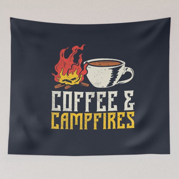 Item preview, Coffee and Campfires designed and sold by Bricke.