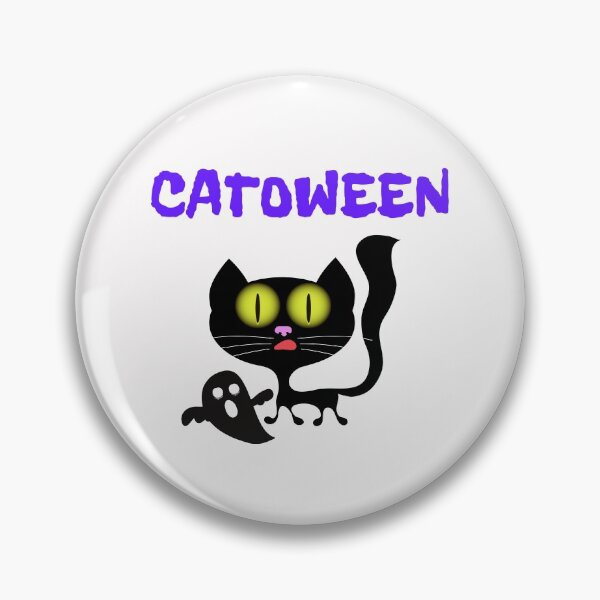 Item preview,  Happy Catween Halloween Boo designed and sold by BhavyaBathla.
