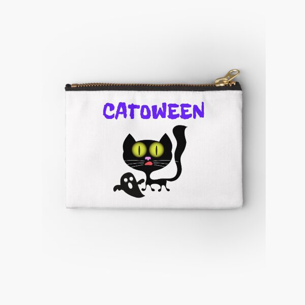 Item preview,  Happy Catween Halloween Boo designed and sold by BhavyaBathla.