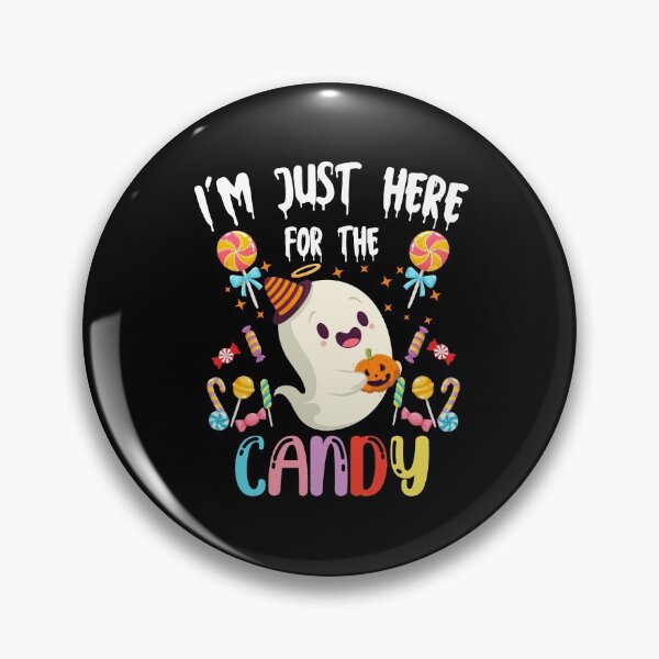 Item preview, I'm Just Here For The Candy Funny Halloween designed and sold by hypertee-design.