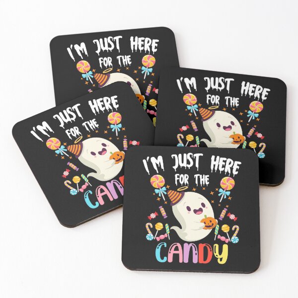 Item preview, I'm Just Here For The Candy Funny Halloween designed and sold by hypertee-design.