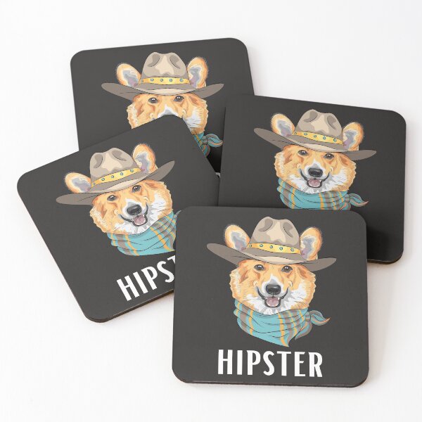 Item preview, Corgi Hipster designed and sold by fowons.