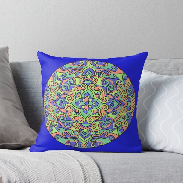 Artikelvorschau, Kaleidoskop-Blues-Muster entworfen und verkauft von sharpie.