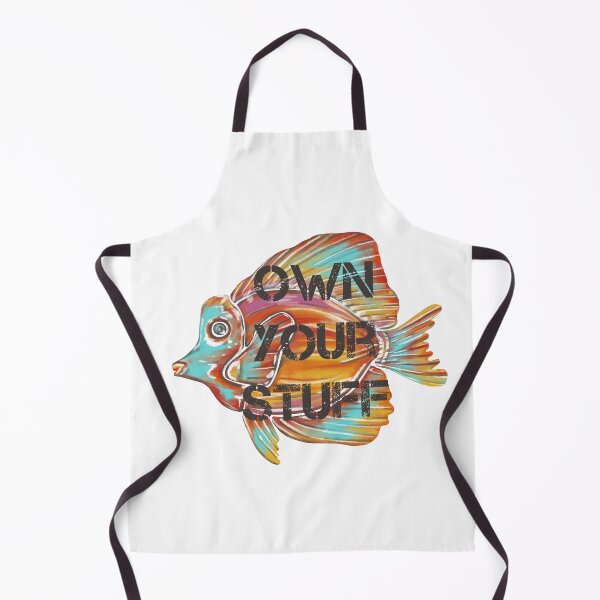 Item preview, Own your Stuff, Angel fish. Quote designed and sold by DebbieJoyArt.