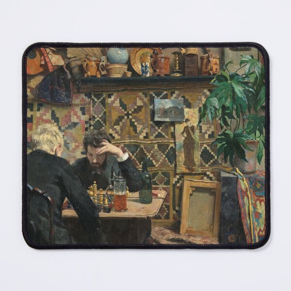 Item preview, Chess Players - Gustav Wentzel designed and sold by NineVi.