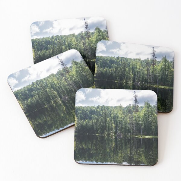 Item preview, lake in the bavarian forest designed and sold by rhombusmoewe865.