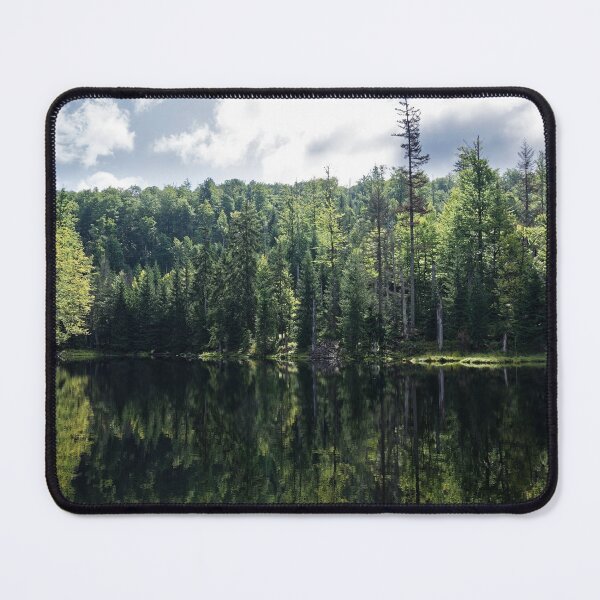 Item preview, lake in the bavarian forest designed and sold by rhombusmoewe865.