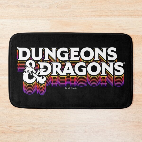 Item preview, Dungeons & Dragons Retro Logo Stack  designed and sold by SwenFMeier.