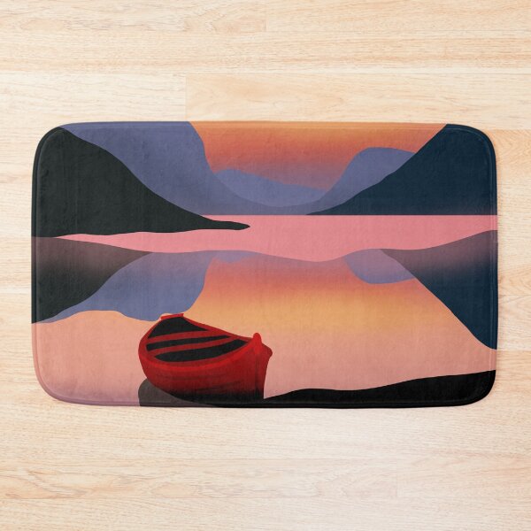 Item preview, pink landscape designed and sold by Paolards.
