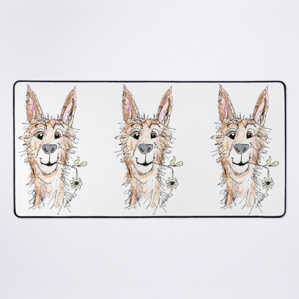 Item preview, The llama doesn't spit when it chews flowers by Heidi Eder designed and sold by Pioooh.