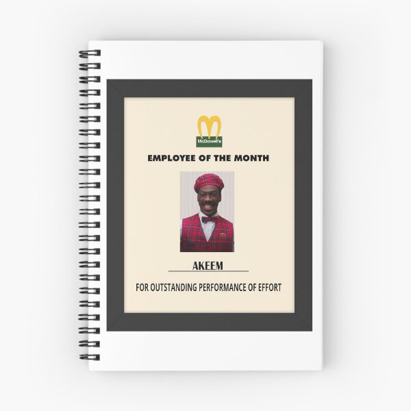 Item preview, Empleado del mes de McDowell's - Llegando a Estados Unidos designed and sold by Bobby Shaftoe.