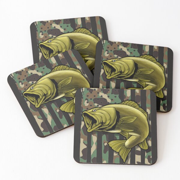 Item preview, hing gift Camouflage Fish Fishing designed and sold by larowfg.