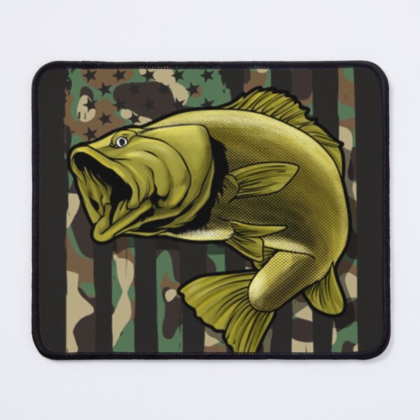 Item preview, hing gift Camouflage Fish Fishing designed and sold by larowfg.
