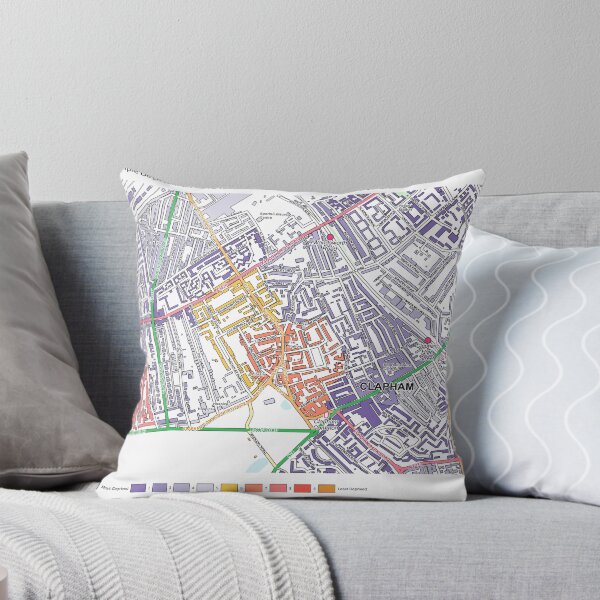 Item preview, Multiple Deprivation Clapham Town ward, Wandsworth designed and sold by ianturton.