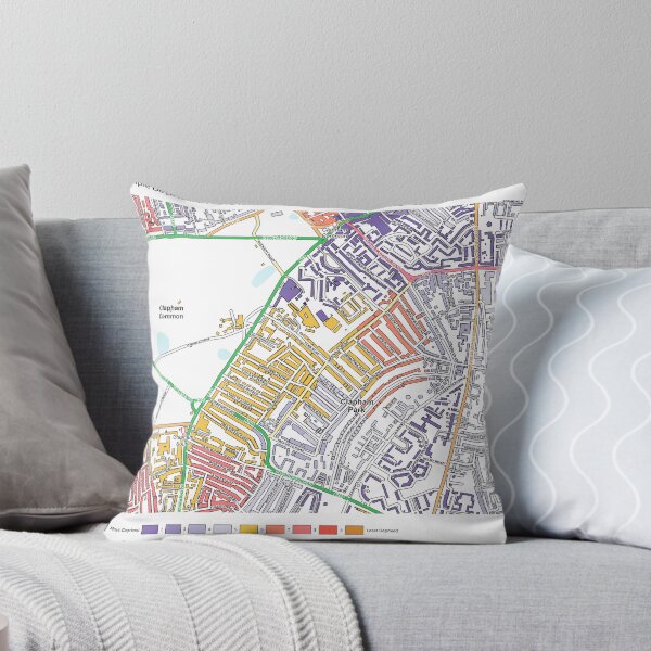 Item preview, Multiple Deprivation Clapham Common ward, Wandsworth designed and sold by ianturton.