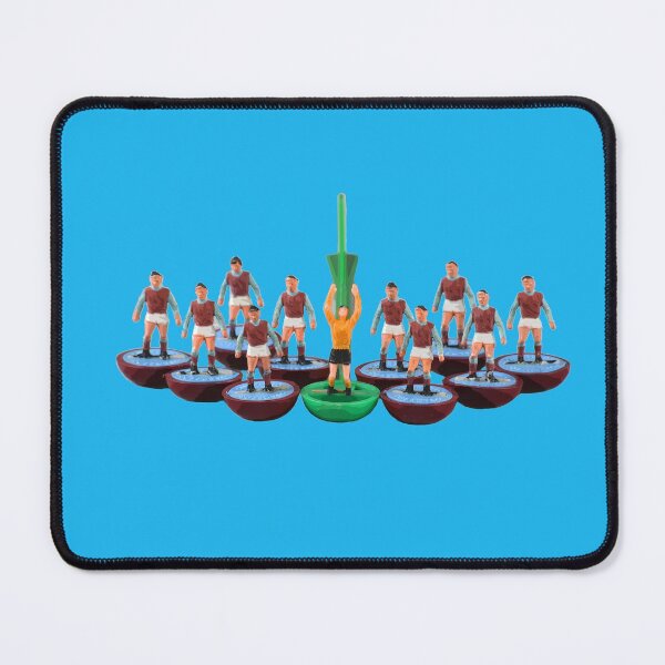Item preview, West Ham / Aston Villa / Burnley retro subbuteo football team designed and sold by Subsnapper 73.