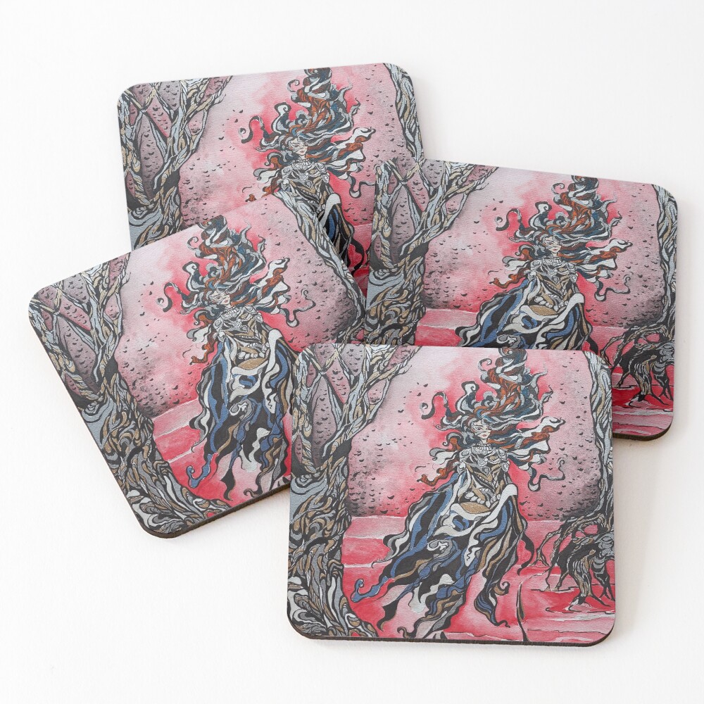 Item preview, Coasters (Set of 4) designed and sold by PowderEva.