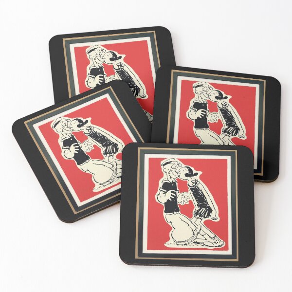 Item preview, Popeye kissing designed and sold by BuehlerMeredith.