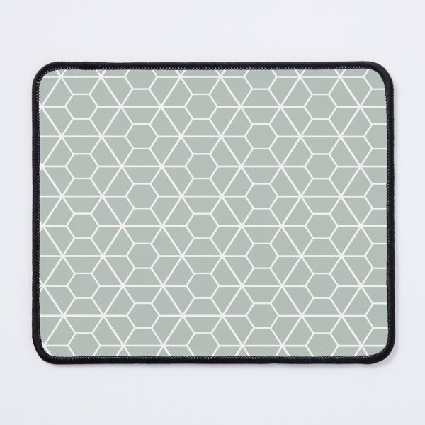 Item preview, Ice Crystal Facets // Sage Green designed and sold by The Wellington Boot.