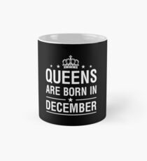Queens Are Born In December Mug