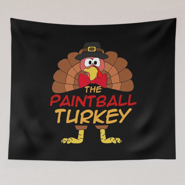 Item preview, The Paintball Turkey Thanksgiving Family Matching Outfits Group Attire designed and sold by onicon.