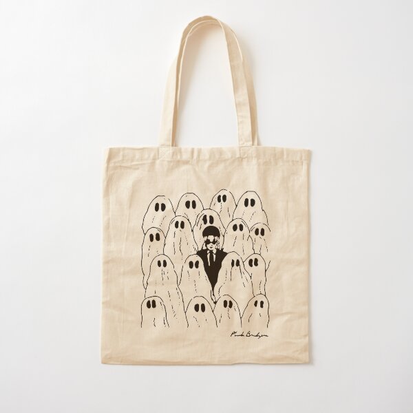 Phoebe Bridgers Ghost Inspired Cotton Tote Bag