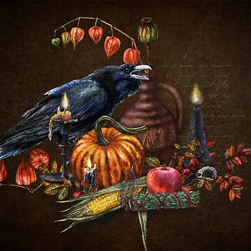 Artwork thumbnail, Samhain Raven by LuciaS