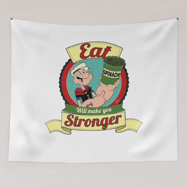 Item preview, Popeye spinach logo designed and sold by BuehlerMeredith.