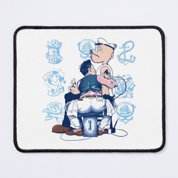 Item preview, Popeye tattoo designed and sold by BuehlerMeredith.