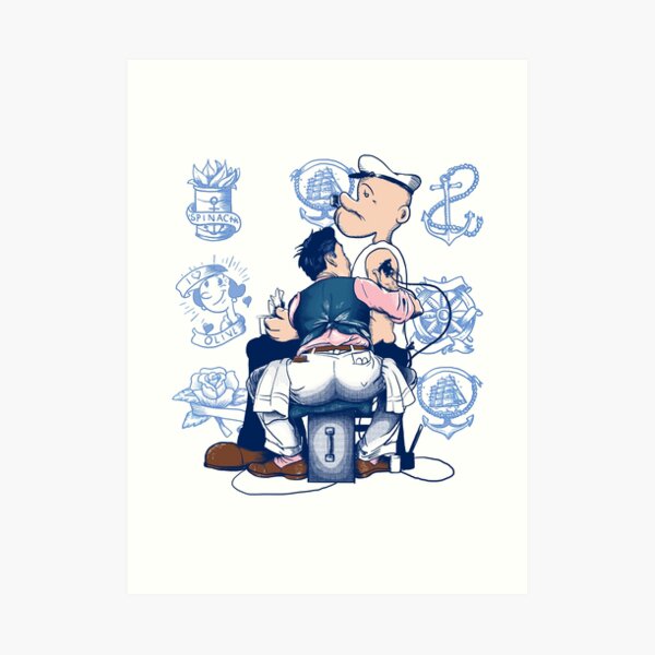 Popeye – Fuzzy Tattoo