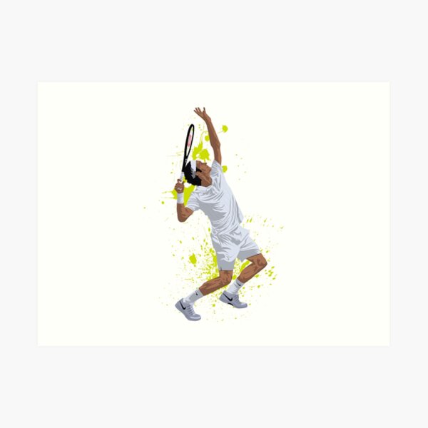 Roger Federer Lámina artística
