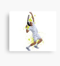 Roger Federer Metal Print