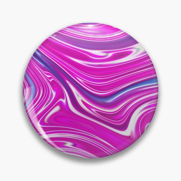 Item preview, Holographic Bubblegum Pink Marble Chrome Design designed and sold by PrettyPage.