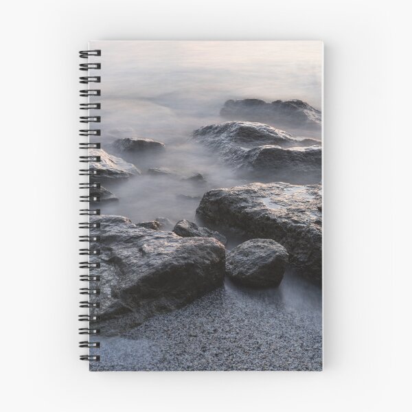 Item preview, Rough and Soft - Smoky Waves and Rocks on the Beach  designed and sold by Georgia Mizuleva.