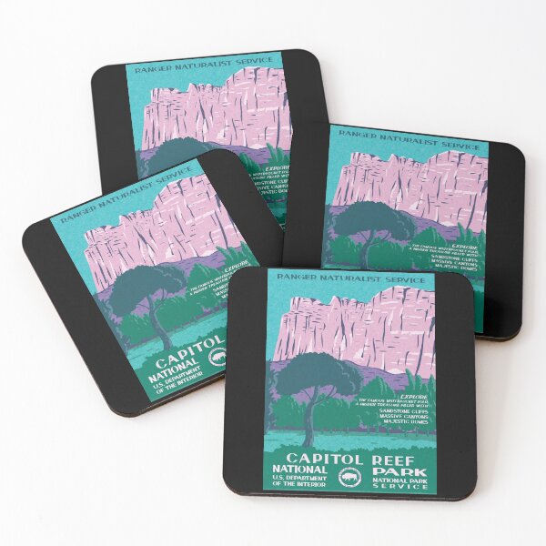 Item preview, Capitol Reef National Park Vintage WPA Poster designed and sold by JordanHolmes.