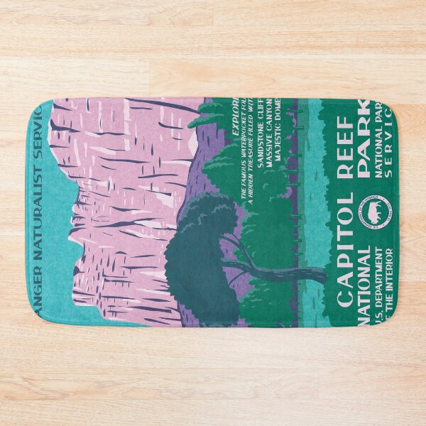 Item preview, Capitol Reef National Park Vintage WPA Poster designed and sold by JordanHolmes.
