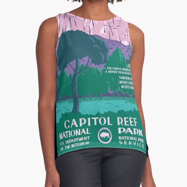 Item preview, Capitol Reef National Park Vintage WPA Poster designed and sold by JordanHolmes.