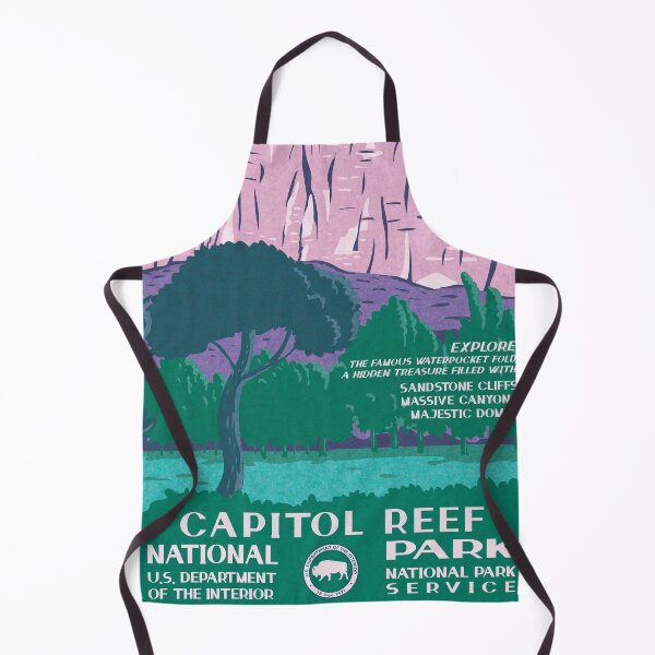 Item preview, Capitol Reef National Park Vintage WPA Poster designed and sold by JordanHolmes.